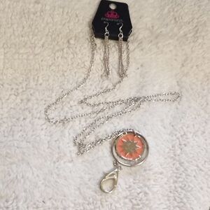 Cretian Crest Orange Landyard